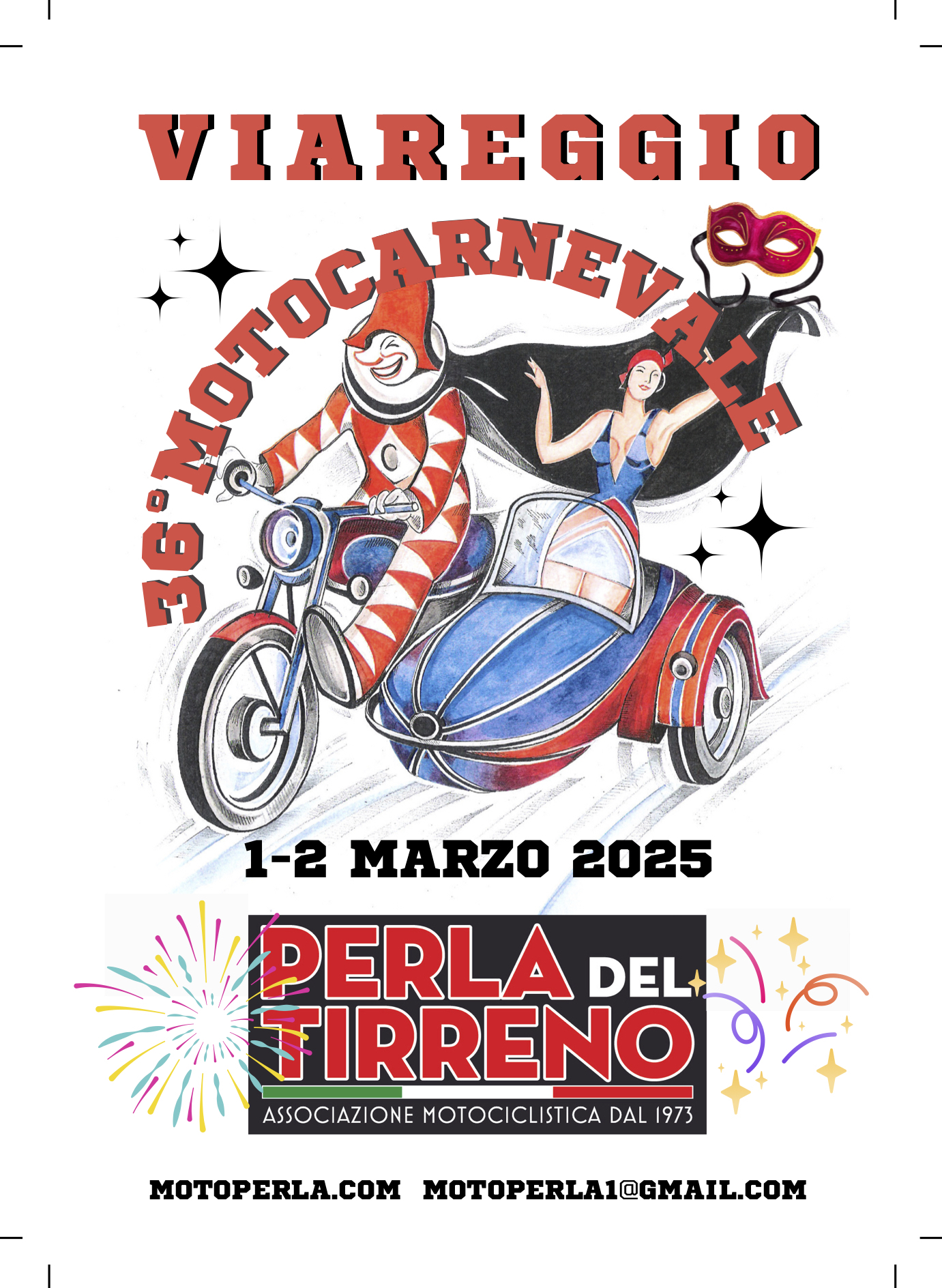 1 e 2 Marzo 2025 – 36° Motocarnevale